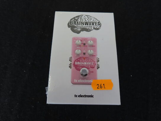 Guitarpedal - Brainwaves pitch shifter - TC ELECTRONIC