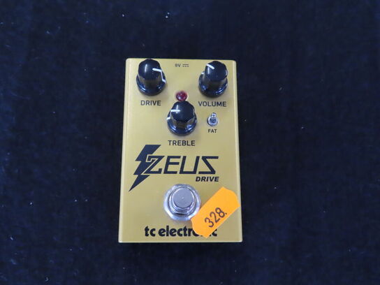 Guitarpedal - Zeus drive - TC ELECTRONIC