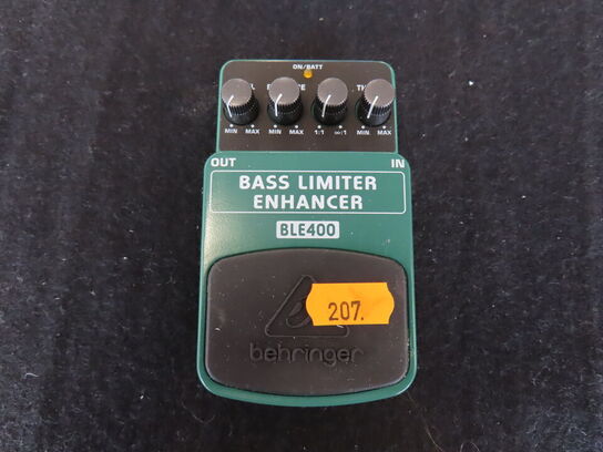 Guitarpedal - Bass limiter enhancer BLE400 - BEHRINGER