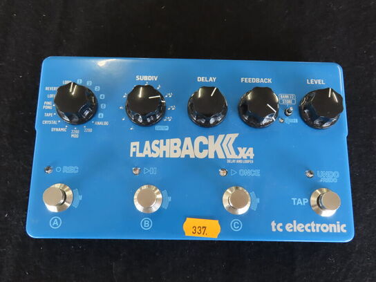 Guitarpedal - Flashback X4 delay and looper - TC ELECTRONIC