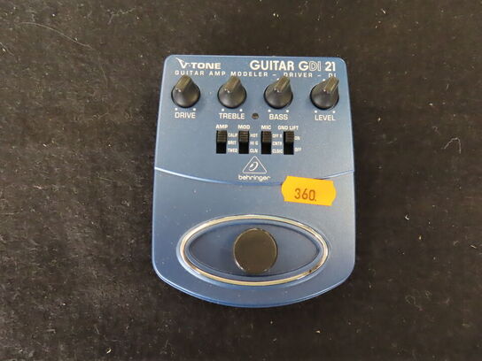 Guitarpedal - V-Tone guitar GDI 21 - BEHRINGER
