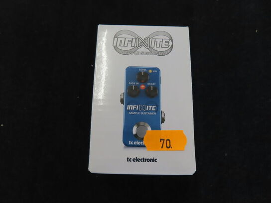 Guitarpedal - Infinite sample substainer - TC ELECTRONIC