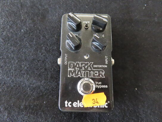 Guitarpedal - Dark matter Distortion - TC ELECTRONIC