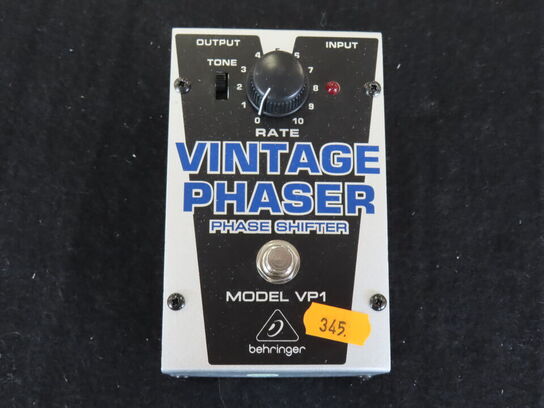 Guitarpedal - Vintage phaser model VP1 - BEHRINGER