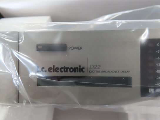 Signalprocessor - D22 Digital brodcast delay - TC ELECTRONIC
