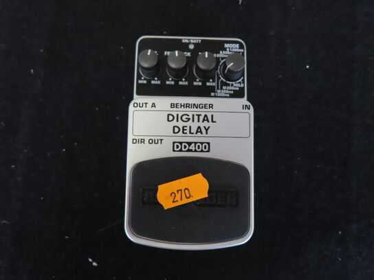 Guitarpedal - Digital delay DD400 - BEHRINGER