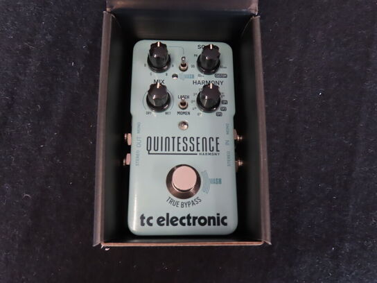 Guitarpedal - Quintessence harmonizer - TC ELECTRONIC