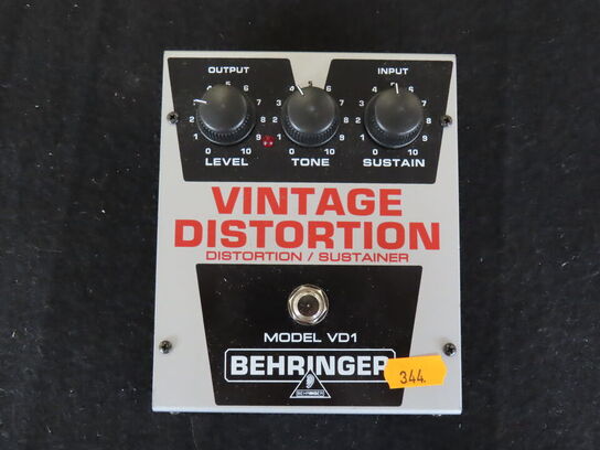 Guitarpedal - Vintage distortion model VD1 - BEHRINGER