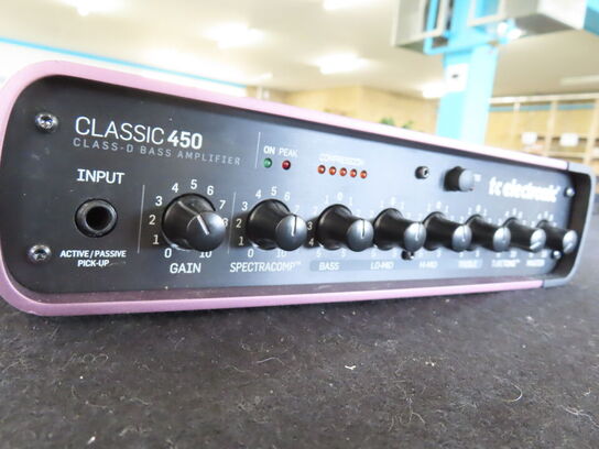 Basforstærker - Classic 450 - TC ELECTRONIC