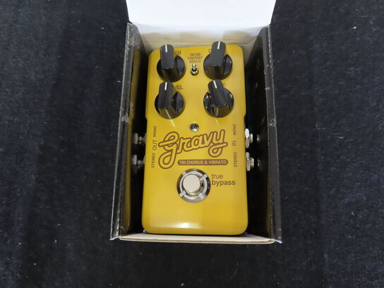 Guitarpedal - Gravy tri chorus & vibrato - TC ELECTRONIC