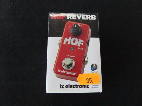 Guitarpedal - Hall Of Fame mini - TC ELECTRONIC