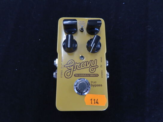 Guitarpedal - Gravy tri chorus & vibrato - TC ELECTRONIC