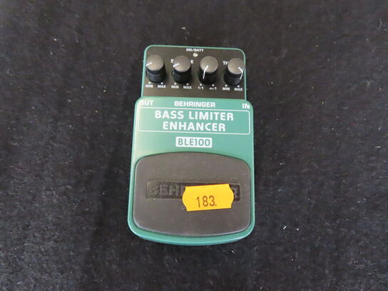 Guitarpedal - Bass limiter enhancer BLE100 - BEHRINGER