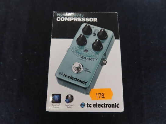 Guitarpedal - Hypergravity compressor - TC ELECTRONIC