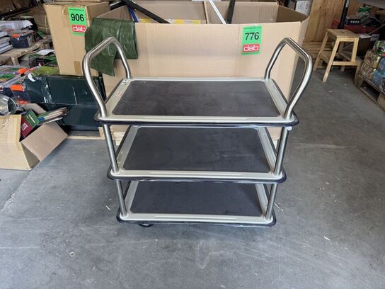 Rullevogn 3 etager, 785x485x860 mm
