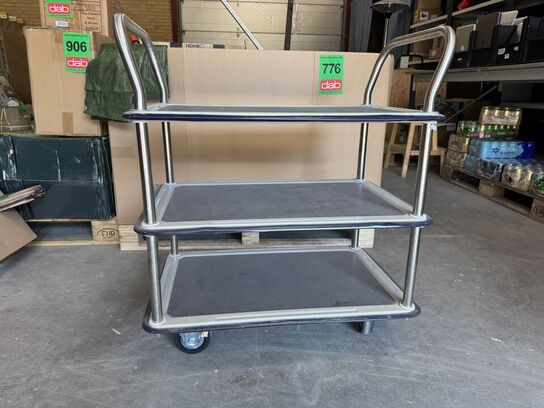 Rullevogn 3 etager, 785x485x860 mm
