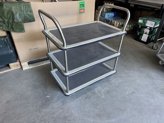 Rullevogn 3 etager, 785x485x860 mm
