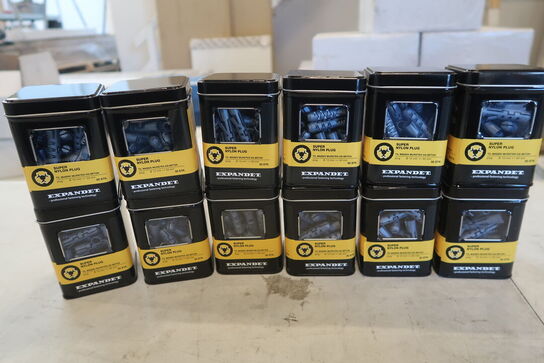 600 stk. super nylon plugs 10x50 mm