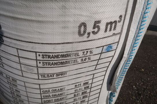 1 stk. big bag strandmørtel 7,7%
