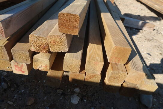 87 meter reglar 45x47 mm, trykimprægneret
