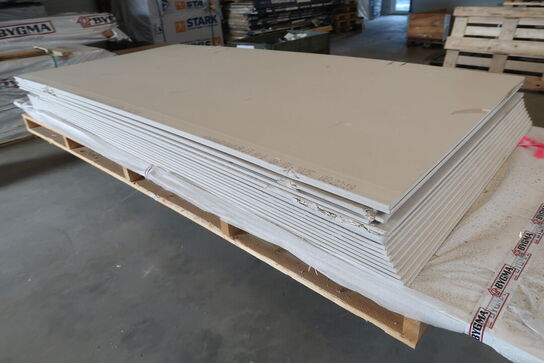 19 plader gips 12,5 mm