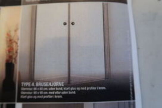 1 stk. bruseafskærmning uden bund. HUA 4