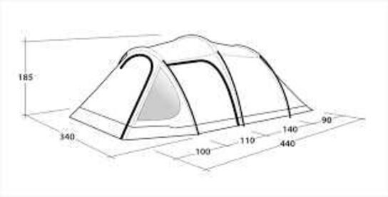 Outwell Earth 5 5 personer 