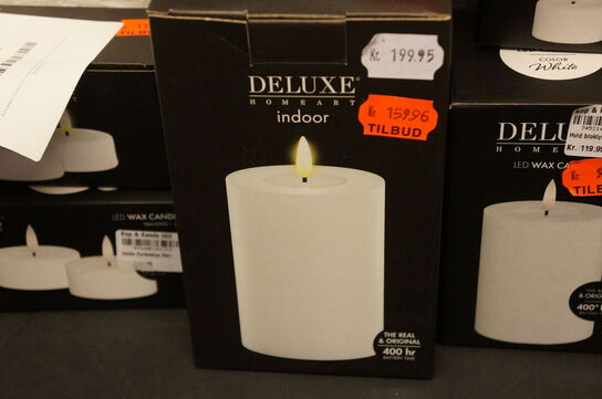 6 kasser LED lys DELUXE