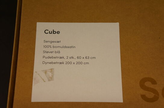 Sengesæt CUBE 