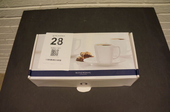 Kaffekop m. underkop ROSENDAHL 