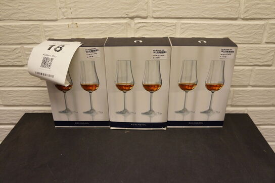 6 stk. glas ROSENDAHL