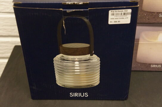 4 kasser LED lys SIRIUS 