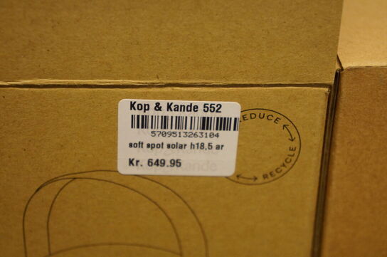 3 stk. Soft solar circular H18,5 AR ROSENDAHL 