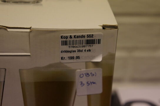 12 stk. Drikkeglas EVA SOLO & EVATRIO 