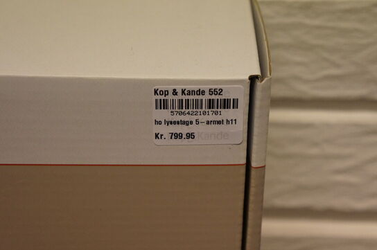 Lysestage HOLMEGAARD