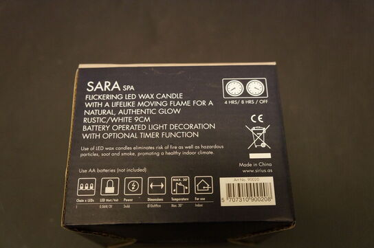 4 kasser LED lys SIRIUS 