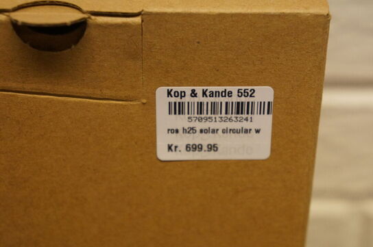 1 stk. Soft solar circular H25 ROSENDAHL 