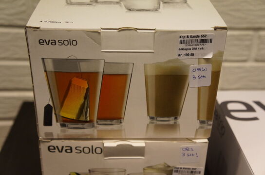 12 stk. Drikkeglas EVA SOLO & EVATRIO 