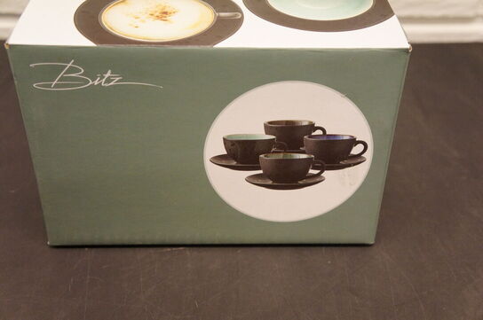 4 stk. Kopper m. underkop BITZ 