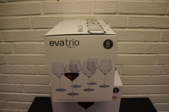 12 stk. Rødvinsglas EVATRIO 