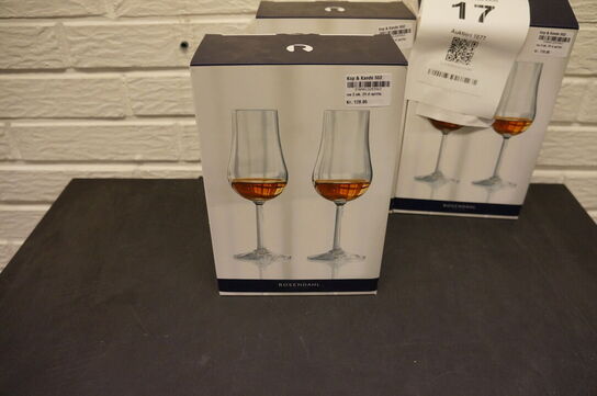 6 stk. glas ROSENDAHL