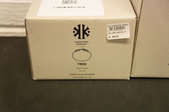 2 stk. Vaser KNABSTRUP KERAMIK 