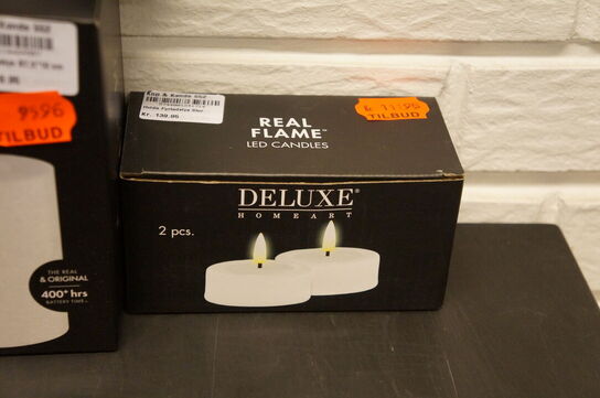 6 kasser LED lys DELUXE