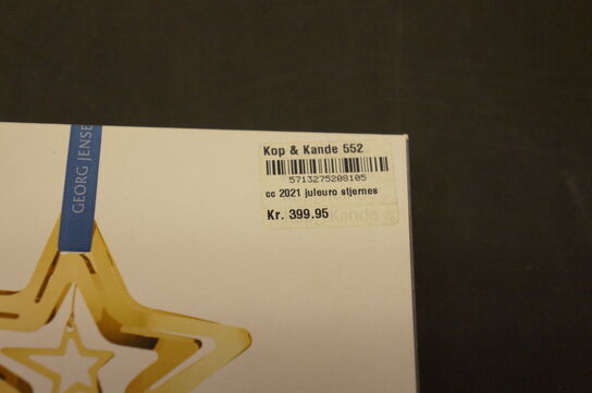 2 stk. Juletræsophæng GEORG JENSEN