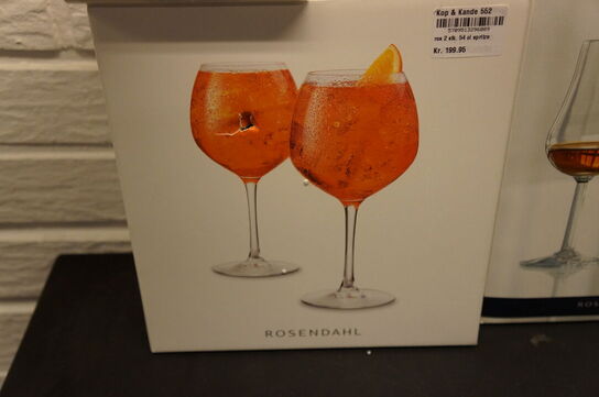 6 stk. glas ROSENDAHL