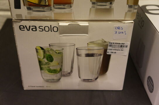 12 stk. Drikkeglas EVA SOLO & EVATRIO 
