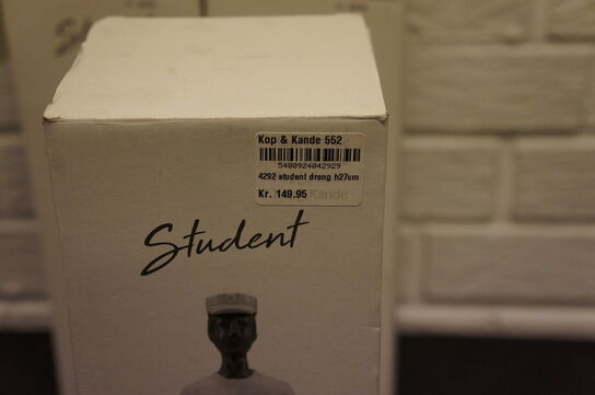 3 stk. Studenterdreng 