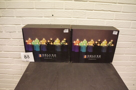 2 kasser udendørs lys