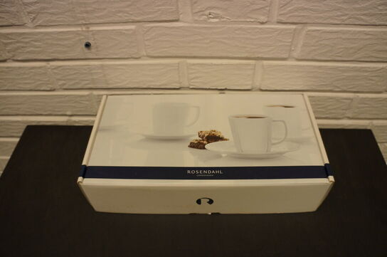 8 stk. Kaffekop m. underkop ROSENDAHL 