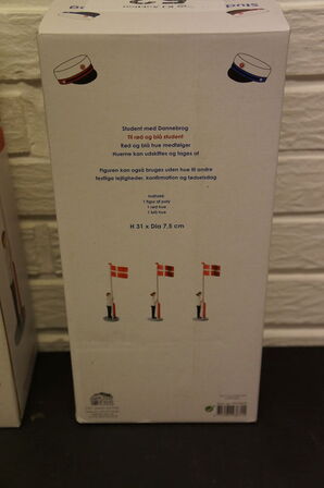 2 stk. studenterflag KAY BOJESEN